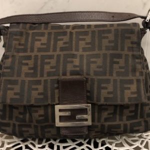 Vintage Fendi  Zucca Baguette Bag